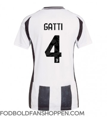 Juventus Federico Gatti #4 Hjemmebanetrøje Dame 2024-25 Kortærmet